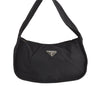 Authentic PRADA Nylon Tessuto Leather Shoulder Hand Bag Purse Black 8081J