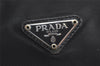 Authentic PRADA Nylon Tessuto Leather Shoulder Hand Bag Purse Black 8081J