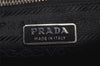 Authentic PRADA Nylon Tessuto Leather Shoulder Hand Bag Purse Black 8081J