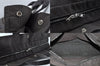 Authentic HERMES Her Line MM Hand Tote Bag Nylon Gray 8081M