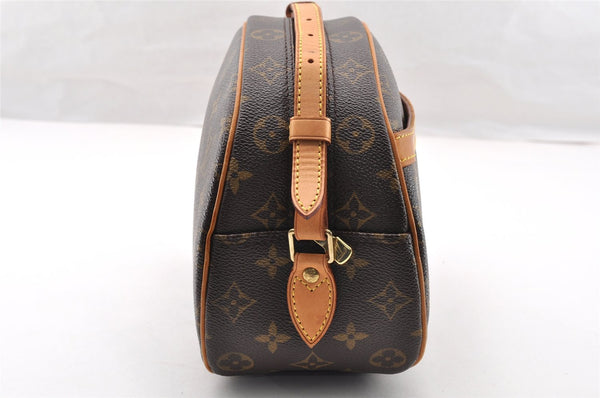 Authentic Louis Vuitton Monogram Blois Shoulder Cross Body Bag M51221 LV 8083I