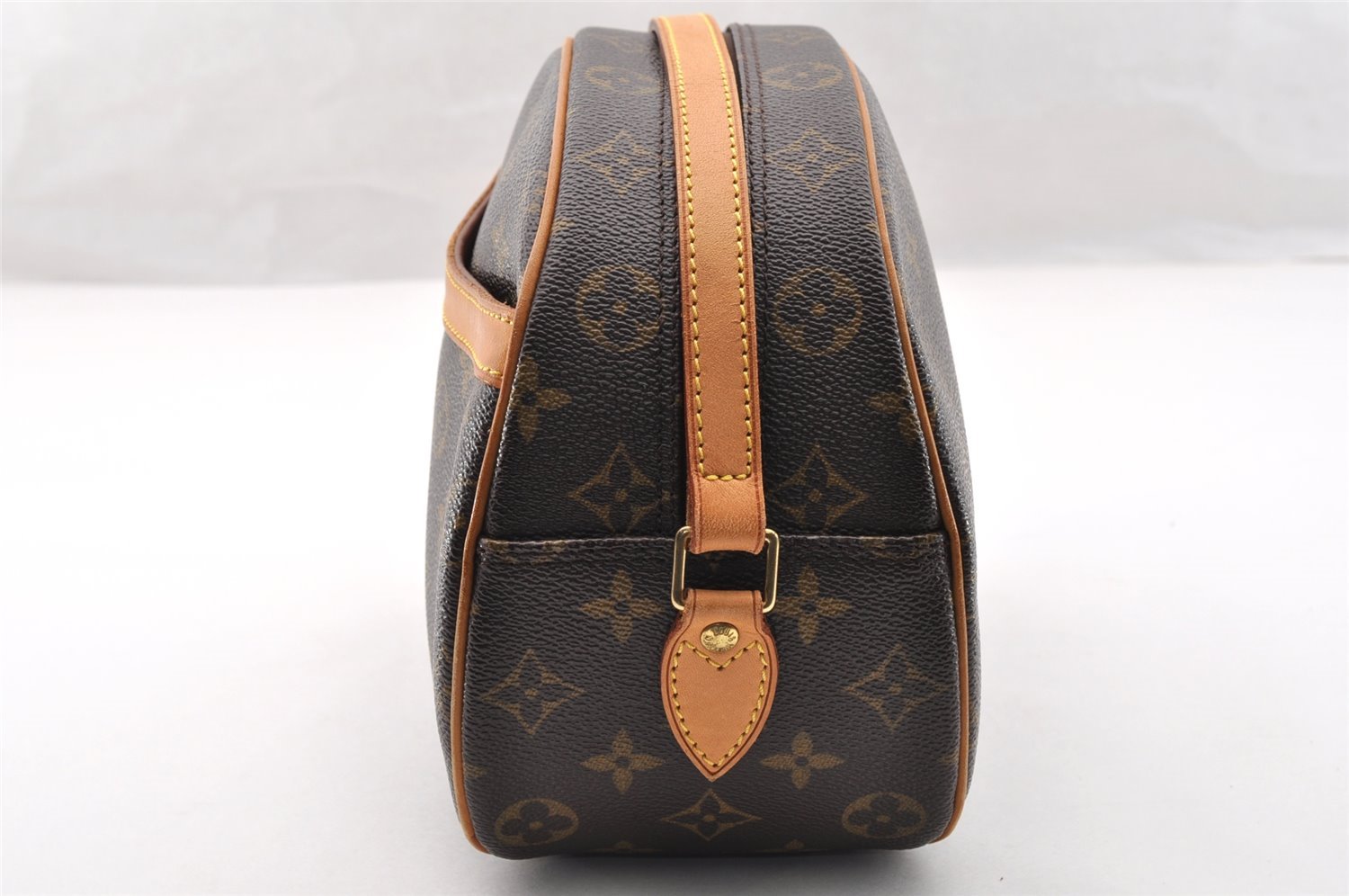 Authentic Louis Vuitton Monogram Blois Shoulder Cross Body Bag M51221 LV 8083I