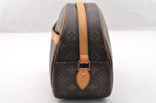 Authentic Louis Vuitton Monogram Blois Shoulder Cross Body Bag M51221 LV 8083I