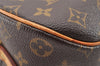 Authentic Louis Vuitton Monogram Blois Shoulder Cross Body Bag M51221 LV 8083I