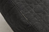 Authentic Christian Dior Lady Dior Cannage Nylon Hand Tote Bag Black CD 8084I