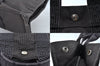Authentic HERMES Her Line PM Hand Tote Bag Nylon Gray 8084M