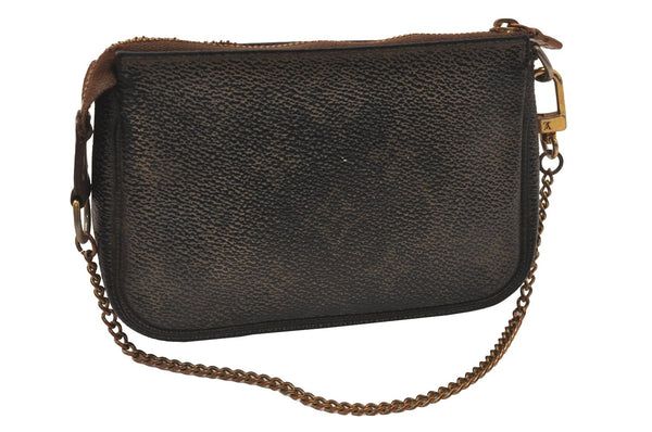 Authentic Louis Vuitton Monogram Mini Pochette Accessoires Pouch M58009 LV 8085J