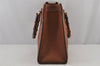 Authentic GUCCI Bamboo Shoulder Hand Bag Leather Brown Junk 8086J