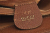 Authentic GUCCI Bamboo Shoulder Hand Bag Leather Brown Junk 8086J