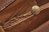 Authentic GUCCI Bamboo Shoulder Hand Bag Leather Brown Junk 8086J