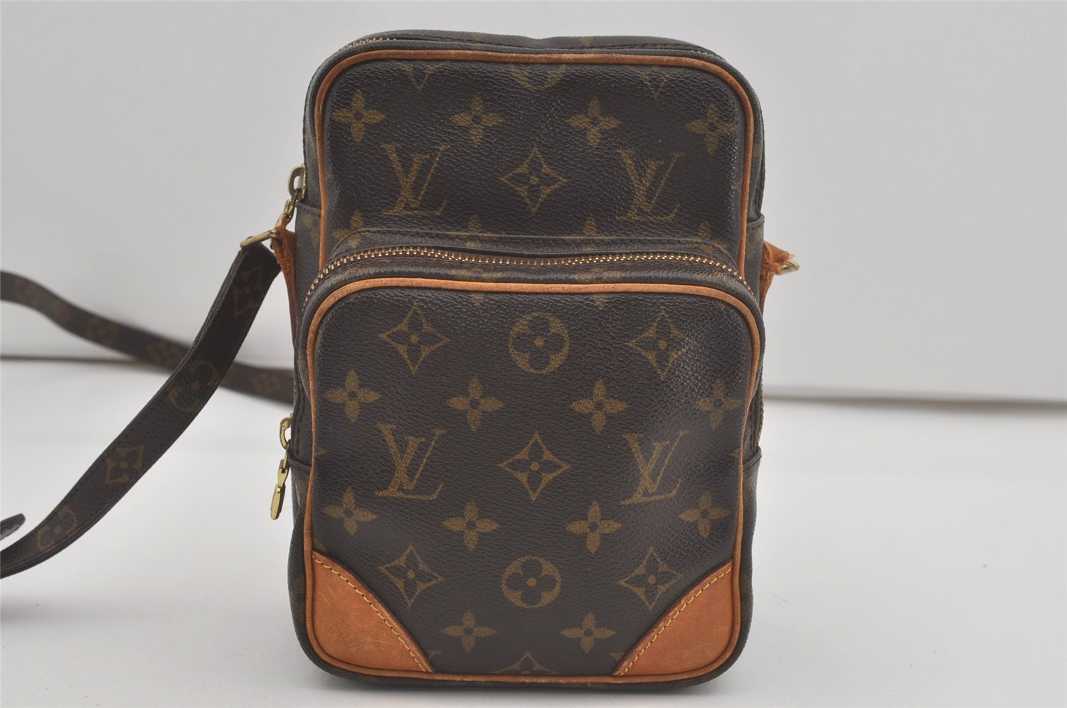 Authentic Louis Vuitton Monogram Amazone Shoulder Cross Body Bag M45236 LV 8087I