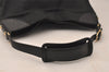 Authentic GUCCI Sherry Line Horsebit Shoulder Bag GG Canvas 137386 Black 8089J
