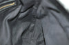 Authentic GUCCI Sherry Line Horsebit Shoulder Bag GG Canvas 137386 Black 8089J