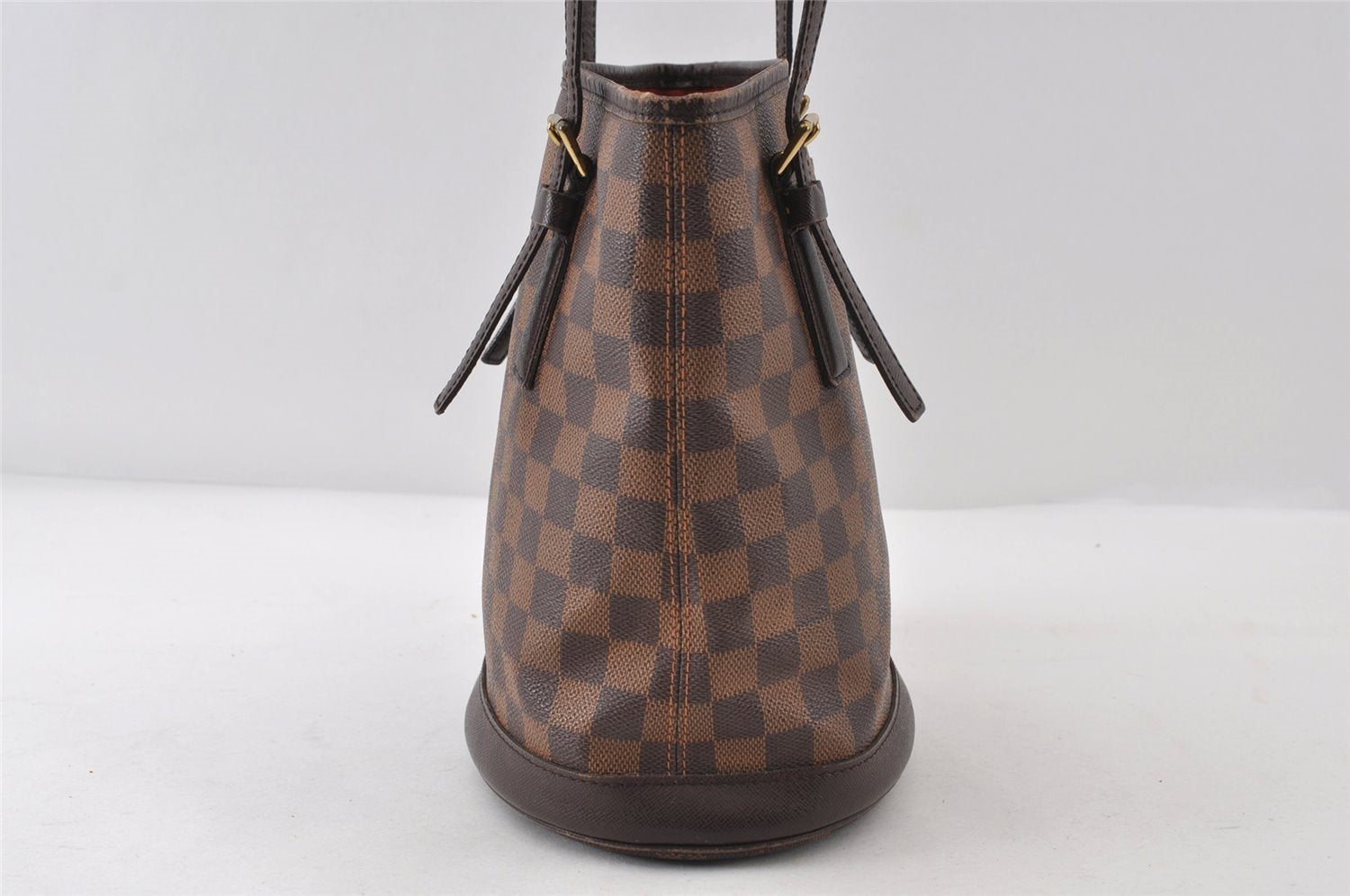Authentic Louis Vuitton Damier Marais Bucket Shoulder Tote Bag N42240 LV 8090I