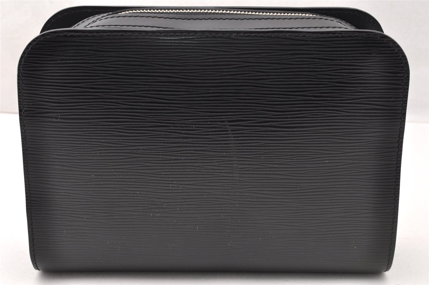 Authentic Louis Vuitton Epi Hoche Clutch Hand Bag Purse Black M59362 LV 8091I