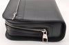 Authentic Louis Vuitton Epi Hoche Clutch Hand Bag Purse Black M59362 LV 8091I