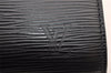 Authentic Louis Vuitton Epi Hoche Clutch Hand Bag Purse Black M59362 LV 8091I