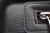 Authentic Louis Vuitton Epi Hoche Clutch Hand Bag Purse Black M59362 LV 8091I