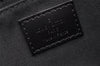 Authentic Louis Vuitton Epi Hoche Clutch Hand Bag Purse Black M59362 LV 8091I