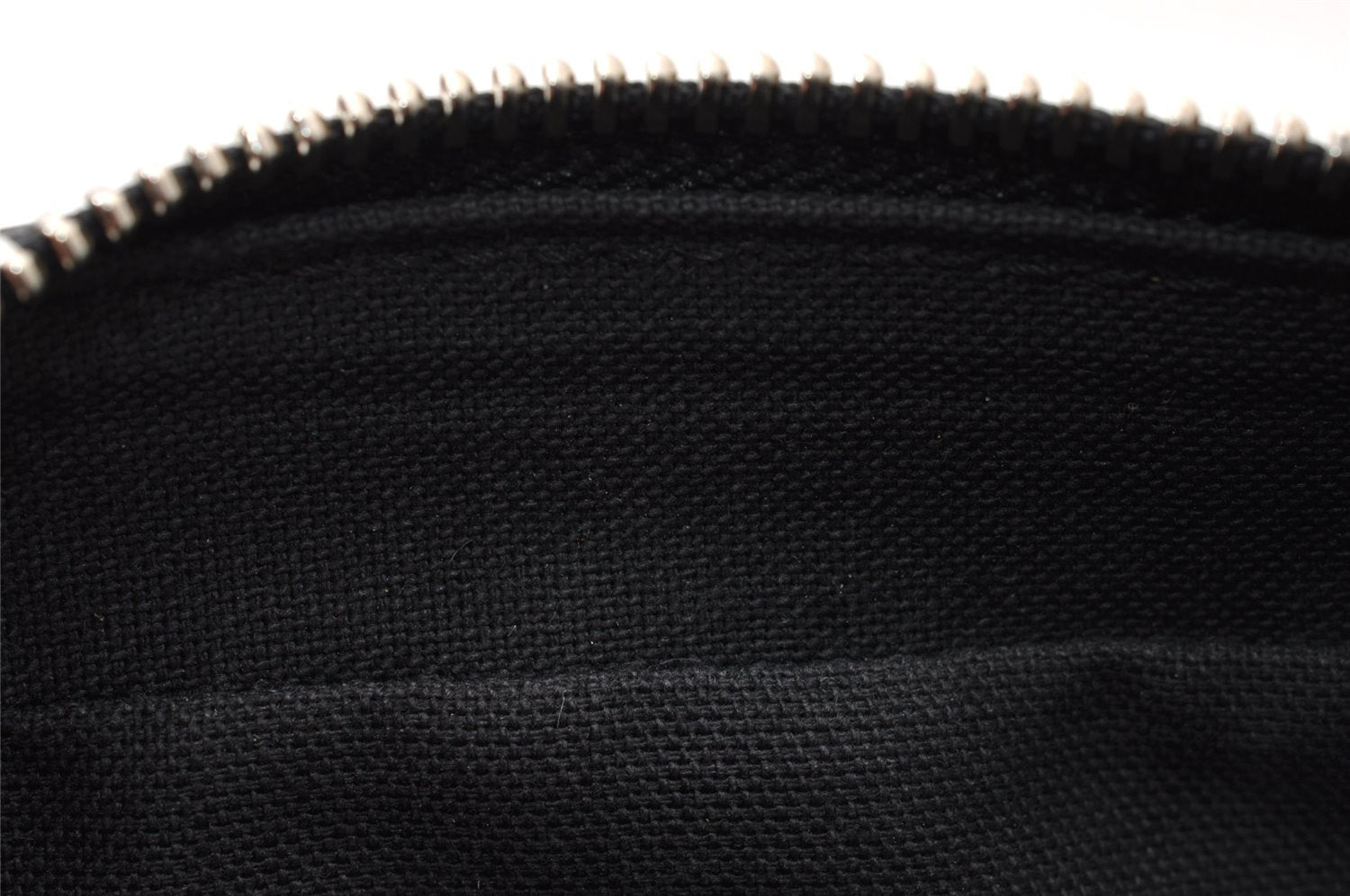 Authentic Louis Vuitton Epi Hoche Clutch Hand Bag Purse Black M59362 LV 8091I
