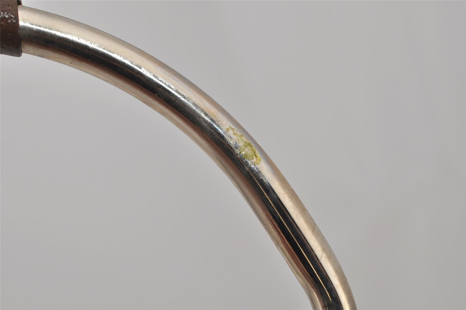 Authentic GUCCI Vintage Hand Bag Leather Brown Junk 8091J