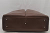 Authentic GUCCI Vintage Hand Bag Leather Brown Junk 8091J