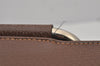 Authentic GUCCI Vintage Hand Bag Leather Brown Junk 8091J