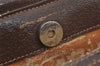 Authentic GUCCI Vintage Hand Bag Leather Brown Junk 8091J