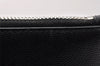 Authentic SAINT LAURENT Clutch Hand Bag Purse Leather Black 397294 YSL 8094I