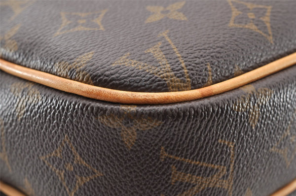 Authentic Louis Vuitton Monogram Reporter PM Shoulder Cross Bag M45254 LV 8095I