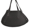 Authentic GUCCI Abbey Shoulder Tote Bag GG Canvas Leather 293578 Brown 8098I