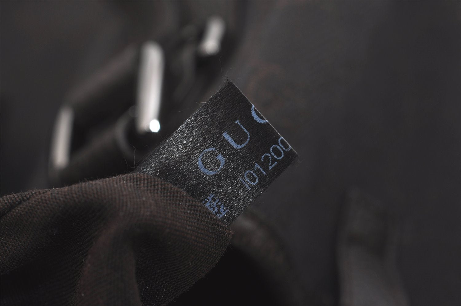 Authentic GUCCI Abbey Shoulder Tote Bag GG Canvas Leather 293578 Brown 8098I