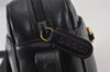 Authentic GUCCI Horsebit Shoulder Cross Body Bag Purse Leather Black Junk 8098J