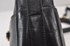 Authentic GUCCI Horsebit Shoulder Cross Body Bag Purse Leather Black Junk 8098J