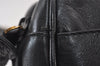 Authentic GUCCI Horsebit Shoulder Cross Body Bag Purse Leather Black Junk 8098J