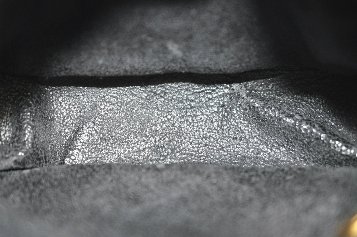 Authentic GUCCI Horsebit Shoulder Cross Body Bag Purse Leather Black Junk 8098J