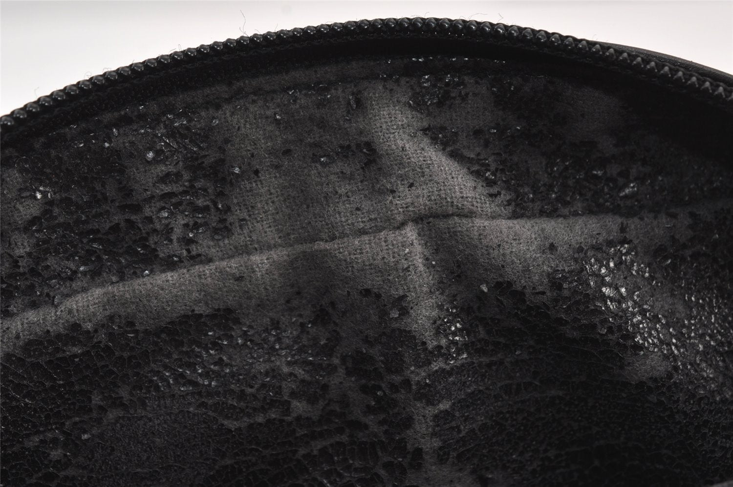 Authentic GUCCI Horsebit Shoulder Cross Body Bag Purse Leather Black Junk 8098J