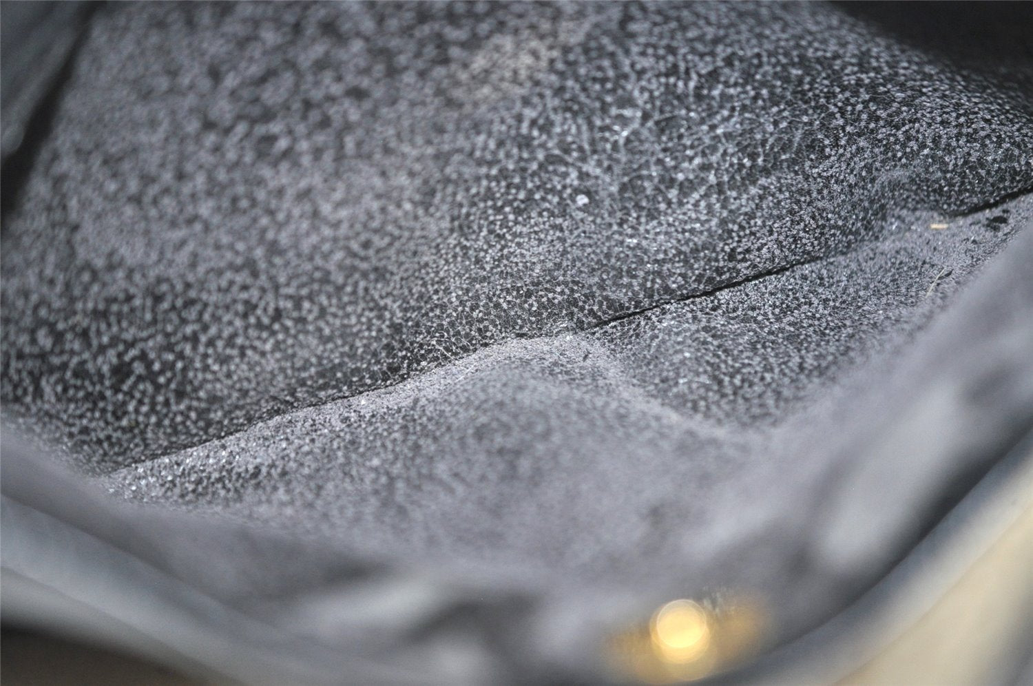 Authentic GUCCI Horsebit Shoulder Cross Body Bag Purse Leather Black Junk 8098J