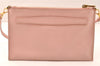 Authentic PRADA Saffiano Leather 2Way Shoulder Hand Clutch Bag Pink 8100I