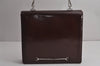 Authentic GUCCI Vintage Horsebit Shoulder Bag Purse Leather Brown Junk 8100J