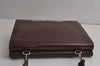 Authentic GUCCI Vintage Horsebit Shoulder Bag Purse Leather Brown Junk 8100J