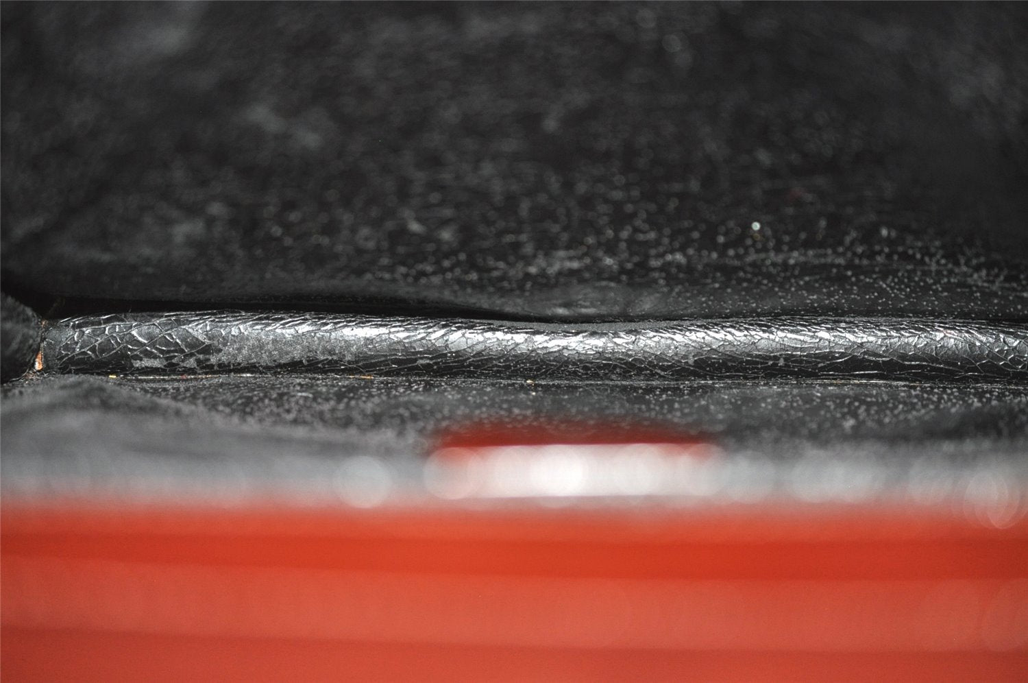 Authentic GUCCI Vintage Horsebit Shoulder Bag Purse Leather Brown Junk 8100J