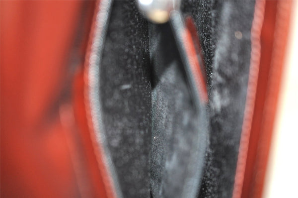 Authentic GUCCI Vintage Horsebit Shoulder Bag Purse Leather Brown Junk 8100J