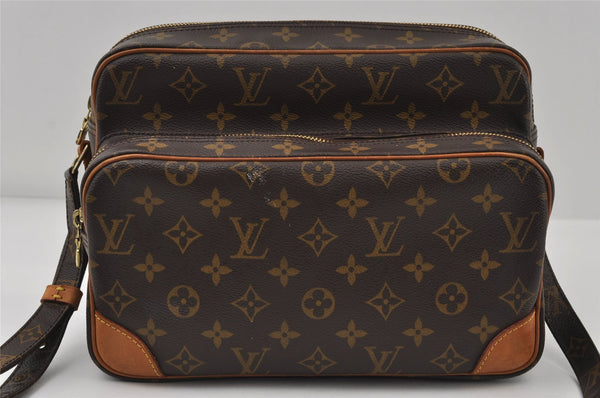 Authentic Louis Vuitton Monogram Nile Shoulder Cross Body Bag M45244 LV 8101I