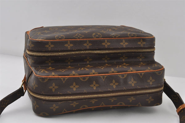 Authentic Louis Vuitton Monogram Nile Shoulder Cross Body Bag M45244 LV 8101I