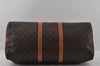 Authentic Louis Vuitton Monogram Keepall Bandouliere 55 M41414 Boston Bag 8103I