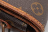 Auth Louis Vuitton Monogram Portable Serviette Desktop Shoulder Bag Junk 8104I