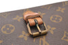 Auth Louis Vuitton Monogram Portable Serviette Desktop Shoulder Bag Junk 8104I