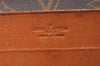 Auth Louis Vuitton Monogram Portable Serviette Desktop Shoulder Bag Junk 8104I