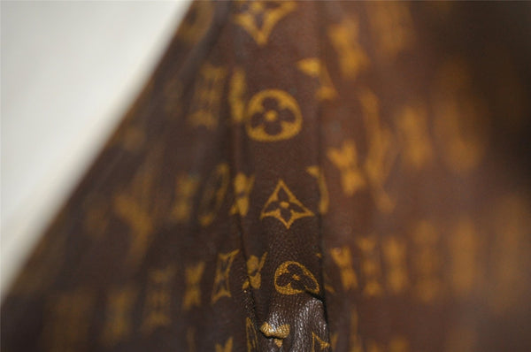 Auth Louis Vuitton Monogram Portable Serviette Desktop Shoulder Bag Junk 8104I